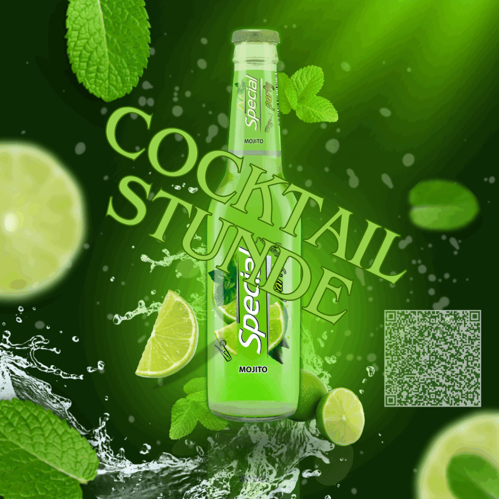Social Media Post -Cocktail Stunde