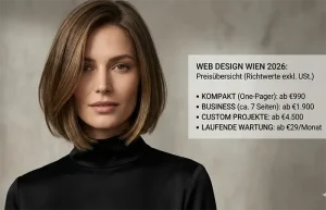 Was kostet Webdesign Wien 2026 in Wien