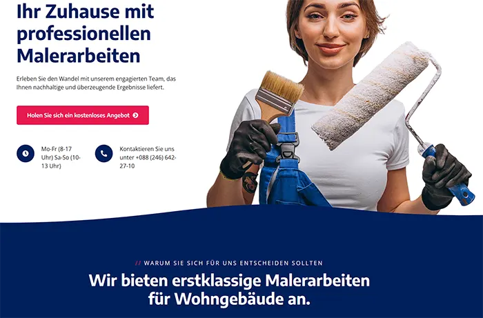 Malerbetrieb Wien – Webdesign Wien | Internetservice Wien