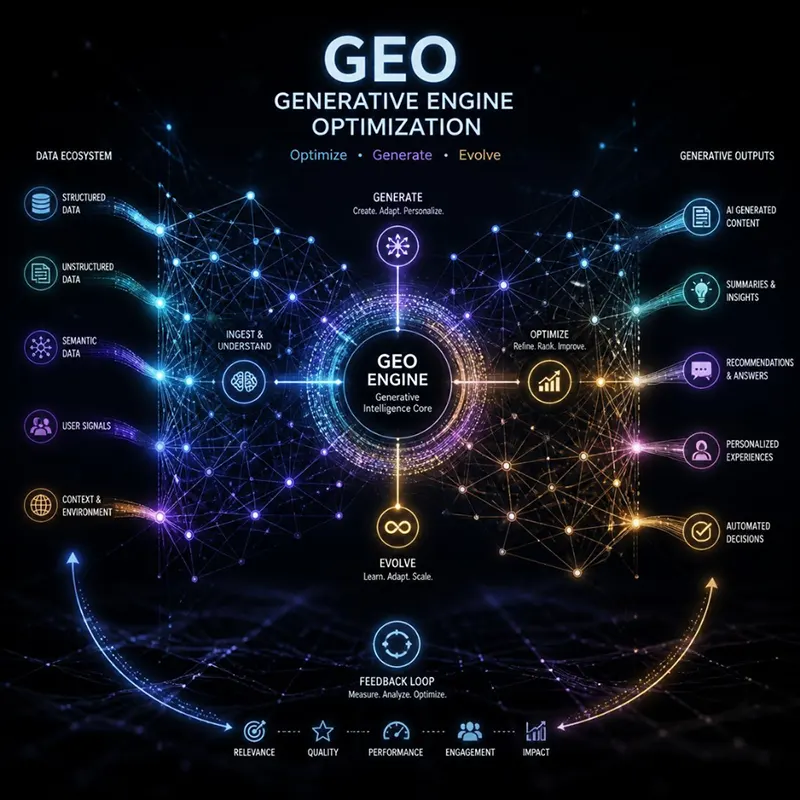 Was ist GEO Generative Engine Optimization? Eine umfassende Erklärung für 2026Mit den fortschreitenden Entwicklungen im Jahr 2026 ist die Frage Was ist GEO Generative Engine Optimization? aktueller denn je. Diese innovative Strategie revolutioniert, wie Unternehmen ihre lokale Präsenz im Internet verbessern können. In einer zunehmend digitalisierten Welt, in der Suchmaschinenoptimierung (SEO) und personalisierte Nutzererfahrungen essenziell sind, liefert GEO Generative Engine Optimization (GEO GEO) neue Ansätze zur Maximierung der Sichtbarkeit und Nutzerbindung vor Ort. Dieses Konzept verbindet geographische Daten mit generativen KI-Technologien, um maßgeschneiderte, standortbezogene Inhalte zu erstellen und den lokalen Suchmaschinenrankings einen entscheidenden Schub zu geben.