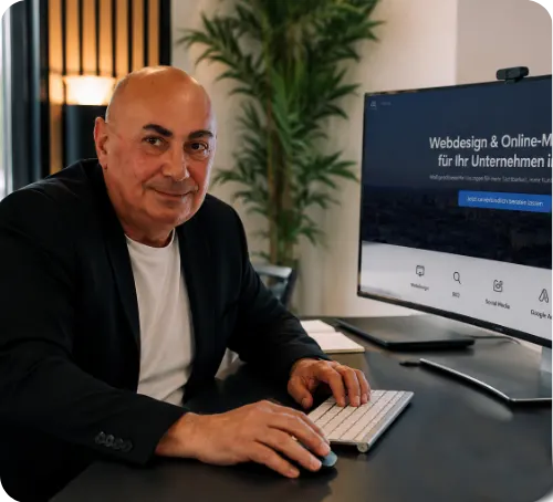 Christian Marcev, Ihr persönlicher Ansprechpartner bei Internetservice Wien im Büro in Wien 22